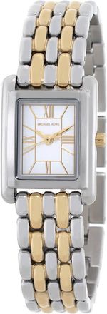 Michael Kors Petite Essex White Dial Two-Tone Ladies Watch MK4999