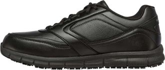 Skechers Work Relaxed Fit: Nampa SR - Heren - Sneakers - Zwart - 43 EU - Schoenen