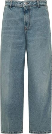 Ami Balloon Fit Jeans - Dames - Loose Fit Jeans - Blauw - W28 - Katoen - Jeans