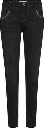 Mos Mosh MMNaomi Salute Jeans - Dames - Skinny Jeans - Zwart - W32 - Jeans