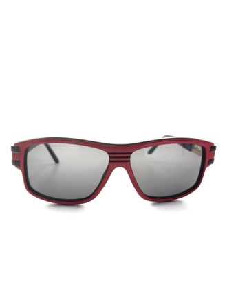 Cazal Zonnebril met vierkant montuur - Rood