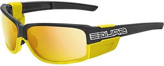 Salice 015 RW NERO/RW GIALLO Mens Sunglasses Black Size Standard