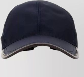 Prada re nylon baseball cap curved brim