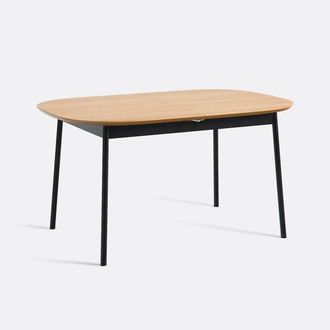 La Redoute Interieurs Uittrekbare eettafel, eikenfineer, 4 tot 8 couverts, AMORINO