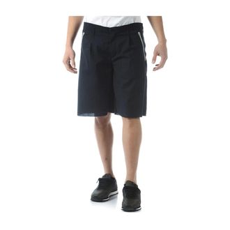 Daniele Alessandrini Casual Shorts, male, Blue, Size: M Bermuda Tre Bave