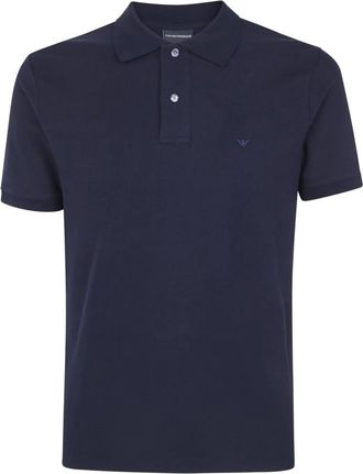 Emporio Armani Polo Shirts - Heren - Polos - Blauw - 2XL - Tops