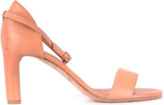 Del Carlo Stijlvolle Hoge Hak Sandalen - Dames - Sandalen met hakken - Roze - 39 EU - Schoenen