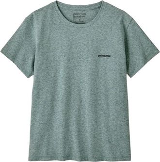 Patagonia P-6 Logo Responsibili-Tee T-Shirt f&uuml;r Damen | t&uuml;rkis