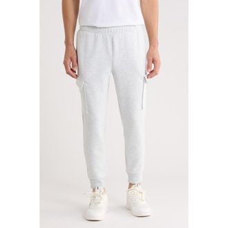 90 Degree by Reflex James Scuba Knit Joggers in Heather Grey at Nordstrom Rack, Size Xx-Large