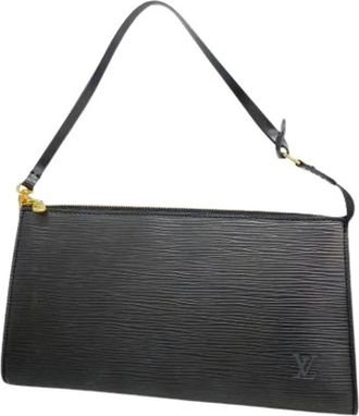 Louis Vuitton Pre-owned Shoulder Bags, female, Black, Size: ONE SIZE Pre-owned Pochette Accessoires