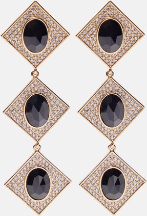 Self Portrait Orecchini pendenti con cristalli