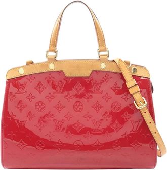 Louis Vuitton 2014 Monogram Vernis Blair MM satchel - Red