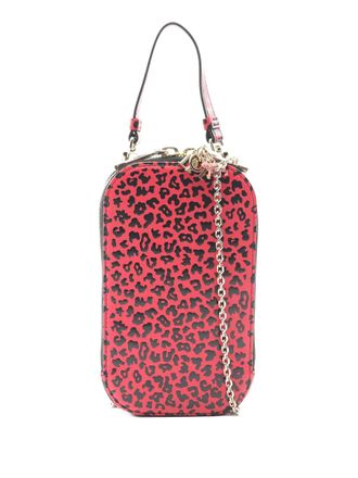Dior 2010s Lady Dior phone case - women - Calf Leather - One Size - Pink