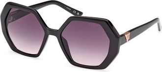Guess GU7879 01B Womens Sunglasses Black Size 54