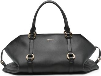 Alexander McQueen Farringdon shopper met ringdetail - Zwart