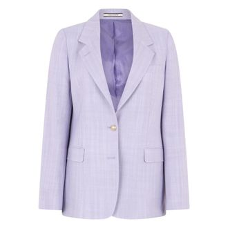 Tagliatore Blazers, female, Purple, Size: M Parigi Jacket