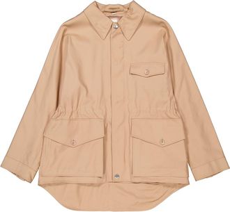 Burberry Gabardine Elasticated Waistband Jacket, Brand Size 52 (US Size 42)