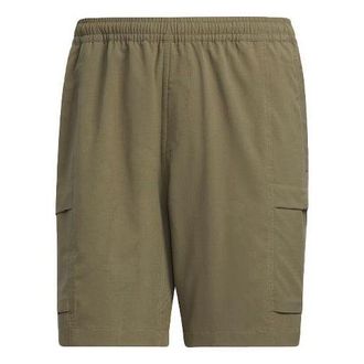 adidas City Escape Loose-Fit Light Ripstop Shorts Oilve IA9418