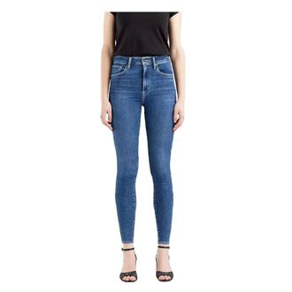 Levi's Dames, Jeans, Blauw, Maat: W24 L30 Katoen