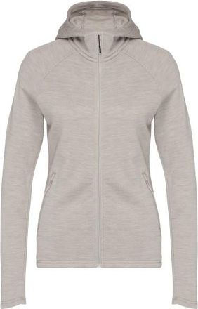 Stoic MerinoFleece240 ForseSt. Zip Hoody Merinohoodie f&uuml;r Damen | grau