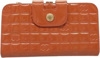 Chanel Pre-owned Clutches, female, Orange, Size: ONE SIZE Pre-owned Vintage Clutch