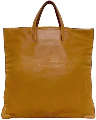 Loewe Brown Nappa Leather Tote Bag (Pre-Owned)