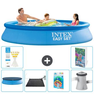 Intex Piscina Easy Set Redonda - 305x61 Cm - 7-piezas S37