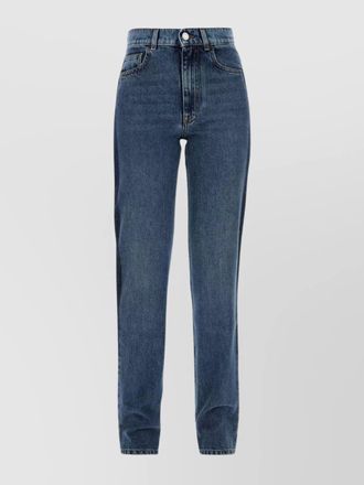 Alberta Ferretti denim jeans belt loops