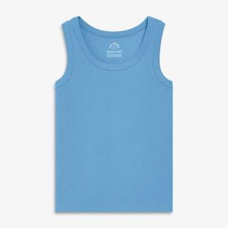 primary Adult Rib Tank in Cornflower at Nordstrom, Size Xx-Large