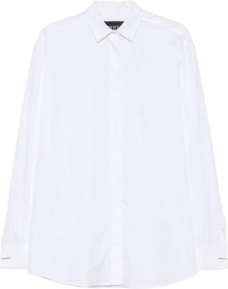 Dondup Camicia a maniche lunghe con bottoni nascosti - - Blouses & Shirts - Donna - Bianco - S