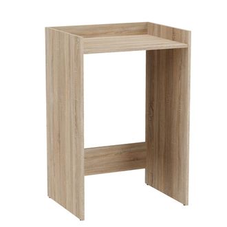 Hucoco Como - Mueble Para Lavadora - Mueble De Ba&ntilde;o - 64x50x97,5 Cm - Lavadero
