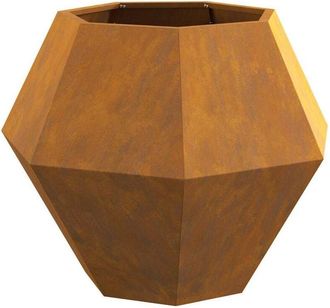 vidaXL Planter Rusty 75 x 75 x 60 cm Weathering Steel vidaXL
