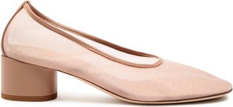 Dear Frances Balla Mesh Pumps - Nude