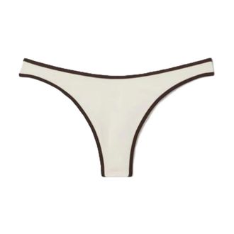 MC2 Saint Barth Bikinis, female, White, Size: L Naomi String Cheekiest Bottom