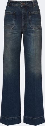Victoria Beckham Jeans anchos Alina