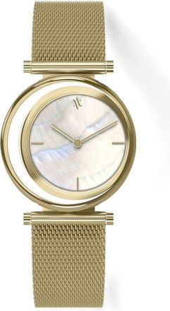 Vanna Eclipse Watch in White Pearl-Gold at Nordstrom