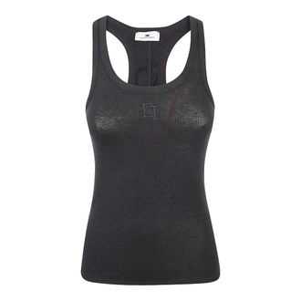 Elisabetta Franchi Top - Tops - Mujer - Negro - XS