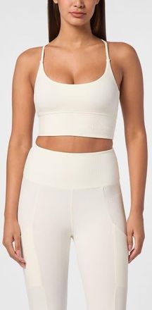 Plein Sport Sports Bra Women in White at Nordstrom, Size Xx-Large