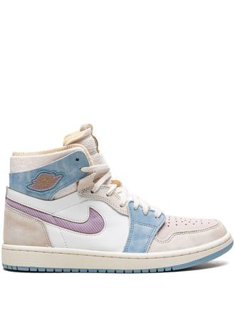 Nike Jordan Air Jordan 1 Zoom Air CMFT Pink Oxford sneakers - women - Leather - 8.5 - Neutrals