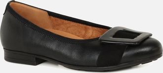 Gabor Womens Paige Womens Ballet Pumps - Black - Size: 6.5