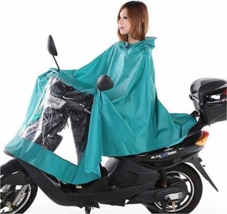 Trade Shop Trade Shop - Waterproof Motor Cover Motorcycle Scooter Cover Rain Poncho Holder