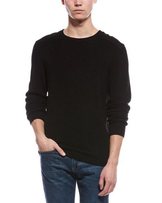Bruno Magli Merino Wool Crewneck Sweater