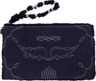 Zadig&Voltaire Tassen, Dames, Blauw, ONE Size, Clutches