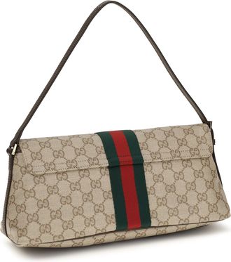 Gucci Womens Shoulder Bag Madison Coated Gg Brown Fabric Handbags Hand