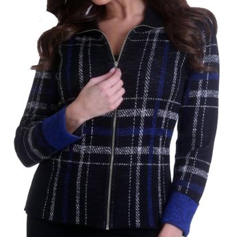 Angel Zip Jacket In Royal