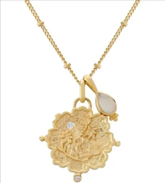 Murkani Loved Always Pendant Necklace in Yellow Gold at Nordstrom