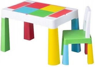 OKT Kids Okt-kids Tega Komplet Multifun Eco Mesa Y Sillas Multicolor