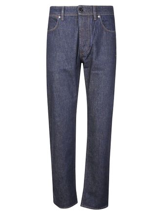 Stone Island Indigo Regular Straight Cotton Jeans