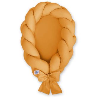 OEM Capullo Trenzado Para Beb&eacute; 2 En 1 - Mostaza