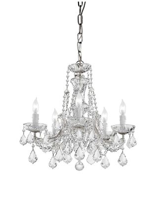 Crystorama Maria Theresa 5-Light Spectra Crystal Mini Chandelier W/ Swarovski Crystals